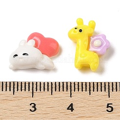 Cartoon Animals Opaque Resin Decoden Cabochons&nbsp;RESI-H161-01
