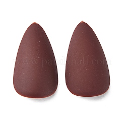 7 Different Size Frosted Solid Color French Short False Nails&nbsp;MRMJ-Q124-M
