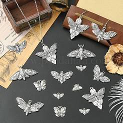 35Pcs 7 Styles Tibetan Style Alloy Pendants&nbsp;FIND-CJ0005-58