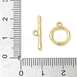 Brass Toggle Clasps&nbsp;KK-CBAFC6C-07D-G
