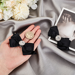 Polyester Bowknot Shoe Decorations&nbsp;AJEW-WH0323-22P