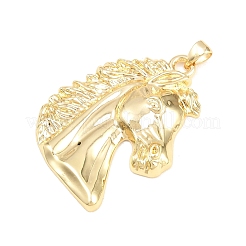 Brass Pendants&nbsp;KK-P353-21G-01