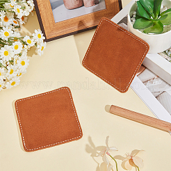 2Pcs Square Leather Golf Towels&nbsp;DIY-CL0001-40A