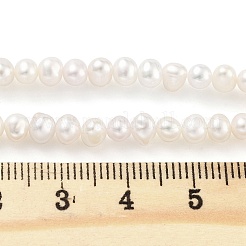 Natural Cultured Freshwater Pearl Beads Strands&nbsp;PEAR-C003-08C