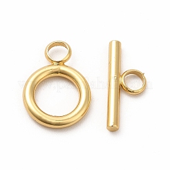 Rack Plating Eco-Friendly Brass Toggle Clasps&nbsp;KK-K165-33