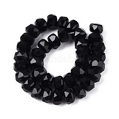Opaque Solid Color Glass Beads Strands&nbsp;EGLA-N022-04A-B01
