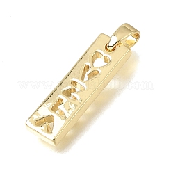 Brass Pendants&nbsp;KK-C263-23C-G