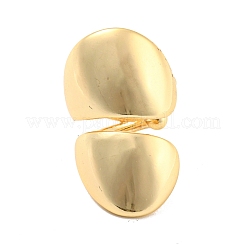 Real 14K Gold Plated Brass Cuff Earrings&nbsp;EJEW-M232-02B-G