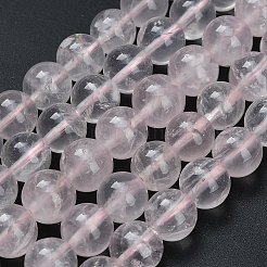 Natural Rose Quartz Beads Strands&nbsp;G-G305-A03-10mm