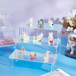 3-Tier Acrylic Display Risers&nbsp;ODIS-WH0078-11