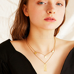 201 Stainless Steel Pendants&nbsp;STAS-UN0013-12