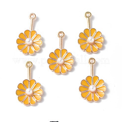 Alloy Enamel Pendants&nbsp;PALLOY-F288-02A