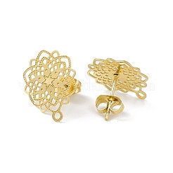 304 Stainless Steel Stud Earrings Finding&nbsp;STAS-C061-04G