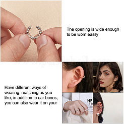 304 Stainless Steel Clip-on Earrings/Pendants&nbsp;STAS-UN0006-20P