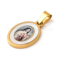 Ion Plating(IP) 304 Stainless Steel Pendants&nbsp;STAS-C103-03G-02