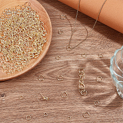 120Pcs 6 Styles Brass Split Rings&nbsp;KK-GO0001-52
