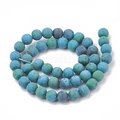 Synthetic Chrysocolla Beads Strands&nbsp;G-T106-194
