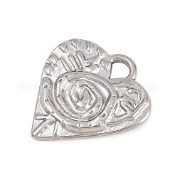 Textured 304 Stainless Steel Pendants&nbsp;STAS-D264-06A-P