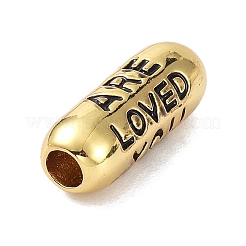 Eco-Friendly Brass Enamel Beads&nbsp;KK-C220-06G-11