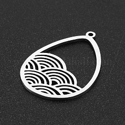 Non-Tarnish 201 Stainless Steel Pendants&nbsp;STAS-S105-LA265