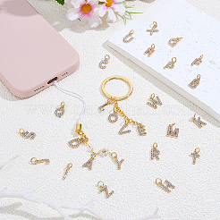 52Pcs Alloy Rhinestone Pendants&nbsp;PALLOY-PH01913