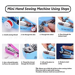 ABS Plastic Hand Sewing Machine&nbsp;AJEW-M220-01A