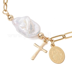 304/201 Stainless Steel Charm Bracelets&nbsp;BJEW-JB13658