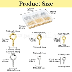 750Pcs Iron Screw Eye Peg Bails&nbsp;IFIN-YW0003-89
