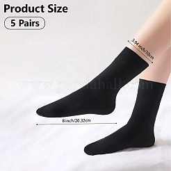 Polyester Thicken Short Socks for Girl&nbsp;AJEW-WH20083-001