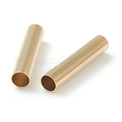 Brass Tube Beads&nbsp;KK-Y003-73E-G