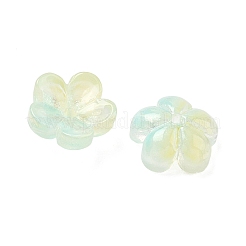 Dyed & Heated Glass Bead Caps&nbsp;GLAA-C042-01D