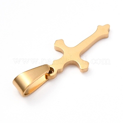 304 Stainless Steel Pendants&nbsp;STAS-Z018-04G
