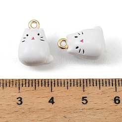 Alloy Enamel Pendants&nbsp;FIND-H024-09G-01