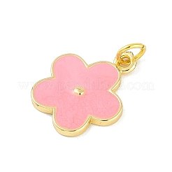 Brass Enamel Pendants&nbsp;KK-B114-08G