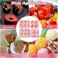 2 pcs 2 Styles Brain Shape Silicone Molds&nbsp;ST-CJ0007-87