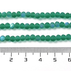 Transparent Glass Beads Strands&nbsp;X1-EGLA-A034-T4mm-MB18