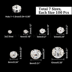 700Pcs 7 Style Sew on Rhinestone&nbsp;KK-GL0001-01