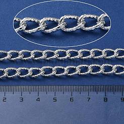 Oxidation Aluminum Textured Curb Chains&nbsp;CHA-H001-02S