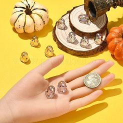 10Pcs Transparent Acrylic Bead Caps&nbsp;TACR-YW0003-23A
