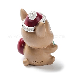 Christmas Animals Resin Sculpture Ornament&nbsp;LS-RESI-K025-01B