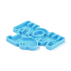 Mother's Day Theme DIY Pendant Silicone Molds&nbsp;DIY-C030-01