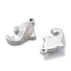 Anti-Tarnish 304 Stainless Steel Pendants&nbsp;STAS-R130-34P