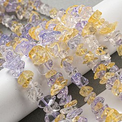 Crackle Glass Bead Strands&nbsp;G-F328-18-A