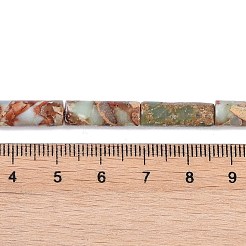 Synthetic Aqua Terra Jasper Beads Strands&nbsp;G-P529-A01-01