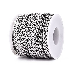 304 Stainless Steel Wheat Link Chains&nbsp;CHS-Q009-09P