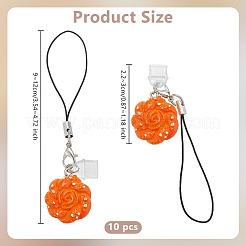 Resin Mobile Straps&nbsp;HJEW-OC00032