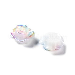 Tricolor Opaque Resin Cabochons&nbsp;CRES-P029-C02