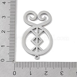 Non-Tarnish 304 Stainless Steel Pendants&nbsp;STAS-B062-09P