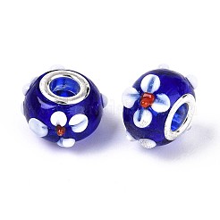 Handmade Lampwork European Beads&nbsp;LAMP-Q029-03F