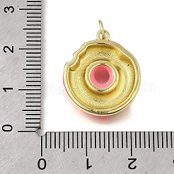 Brass Enamel Pendants&nbsp;KK-U072-04G